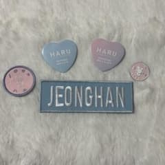 SEVENTEEN JEONGHAN ジョンハン ワッペン バッジ セット - メルカリ