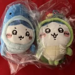 [ちいかわ水族館]ジンベイザメ＆ウミガメなハチワレ 2種セットのサムネイル
