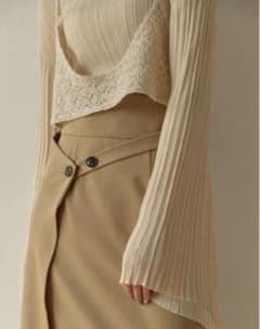 トップス Eaphi angel sleeve rib knit Eaphi angel sleeve rib knit (正規品 美品) - メルカリ