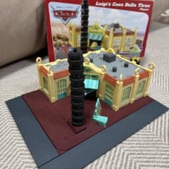 【希少✨】カーズ　マテル　ルイジ　グイド　タイヤショップ　模型　ヴィンテージ品 希少✨】カーズ マテル ルイジ グイド タイヤショップ 模型
