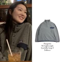 柴田ひかり Patagonia パタゴニア シンチラ フリース スナップT 古着 Patagonia パタゴニア シンチラ スナップt フリースXL 柴田