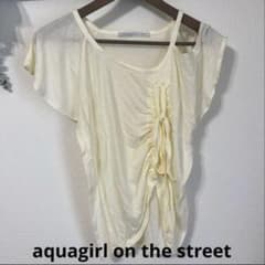 未使用 aquagirl on the street シャーリングオフショルTのサムネイル