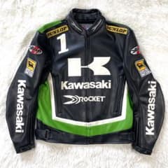 JOE ROCKET製 Kawasaki ライダーズジャケット L 超美品 - メルカリ