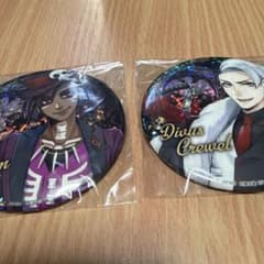 ツイステ 缶バッジ 2個　デイヴィス　サムのサムネイル