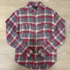 神配色】RRL ダブルアールエル ネルシャツ ポロラルフローレン