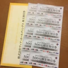 ヴィアホールディングス5,000円分のサムネイル