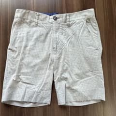 STUDIOUS ショートパンツ ベージュ チェック柄 日本製のサムネイル