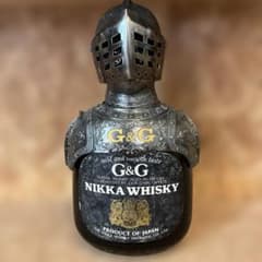 未開栓 NIKKA WHISKY ニッカウイスキー G＆G 甲冑 未開栓 NIKKA WHISKY ニッカウイスキー G＆G 甲冑 - メルカリ