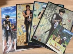 은혼 A4 클리어 파일 4장 세트 미니 클리어 파일 1장