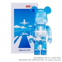 BE＠RBRICK for ANA ANAブルースカイ 1000% ベアブリック - メルカリ