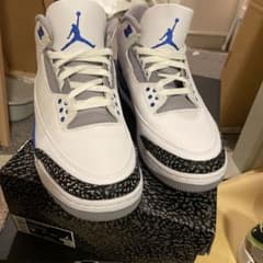 NIKE jordan3  retro レーサーブルー　ジョーダン3 レトロのサムネイル