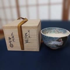 ト*ー様 茶道具 茶碗 月に兎 花蝶窯 ト*ー様 茶道具 茶碗 月に兎 花蝶窯 - メルカリ
