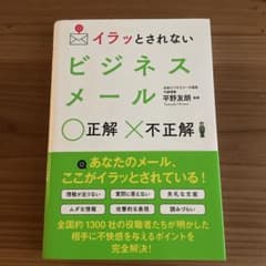 イラッとされないビジネスメール 正解×不正解 平野友朗のサムネイル