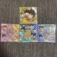 お*た様 ドラゴンボール 超戦士シールウエハース 4枚セットのサムネイル
