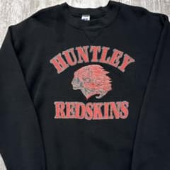 90s ラッセルアスレティック カレッジスウェット USA製 ブラック L
