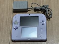 Nintendo 2DS 本体+充電器 ラベンダーのサムネイル