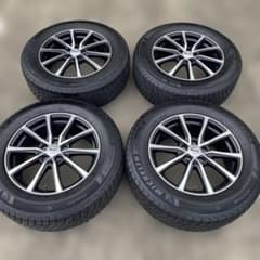 値下げ　ボルボ　純正　XC40 スタッドレスセット　235/60R17 ◇中古溝有りミシュラン235/60R17スタッドレスセット ボルボXC40