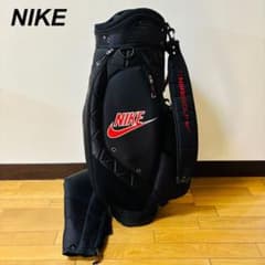 美品】NIKE ナイキゴルフキャディバッグ4分割 送料込み ブラック