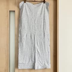 MUJI 枕カバー グレー 43×63cm用　綿100％