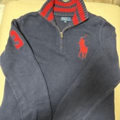 Polo by Ralph Lauren ハーフジップニット 160のサムネイル