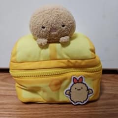 [스미코구라시 하늘의 왕국과 두 사람의 코] 돈까스 보물 상자 봉제 파우치