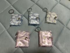 デイジー柄 ミニミニシール帳 キーホルダーのサムネイル