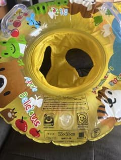 特価✩.*˚イガラシ 足入れ浮き輪 ロープ付き 55×55cmのサムネイル