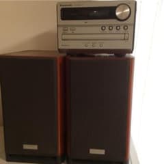 PanasonicコンポとONKYOスピーカーとリモコンのサムネイル