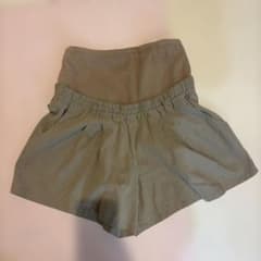 マタニティ ハーフパンツ ベージュのサムネイル