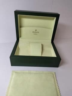 ロレックス 希少 空箱 内箱 メンズ チェリーニ ドレス グリーン 緑