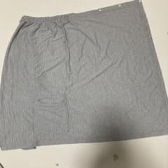 授乳ケープ ストライプ柄 グレーのサムネイル