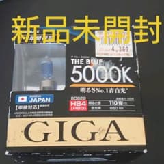 カーメイト　ＧＩＧＡ ハロゲンランプ　HB4 5000ケルビン　未開封のサムネイル