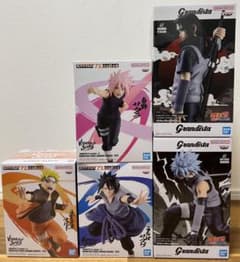 NARUTO フィギュア 5点セット ナルト サスケ サクラ イタチ カカシ