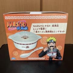 NARUTO ナルト 疾風伝 レンジで簡単！一楽ラーメン調理鍋＆レンゲ