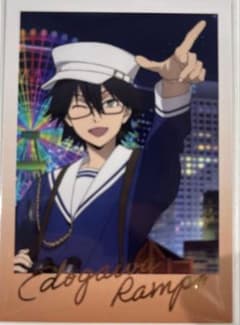 文豪ストレイドッグス 江戸川乱歩横浜回遊 スタンプラリー特典箔押し