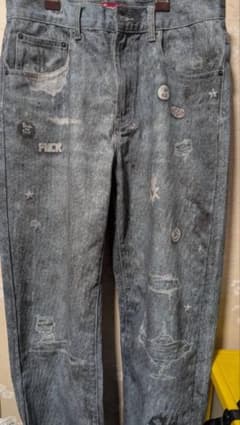 supreme hjr trompe l'oeil loose fit jeanのサムネイル