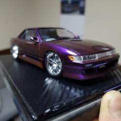 アオシマ 1/24 ベルテックスS13シルビア 完成品 ドリ車 - メルカリ