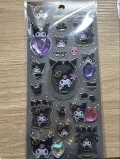 【正規品】キラキララインストーンシール　クロミちゃんサンリオ《新品未開封》のサムネイル