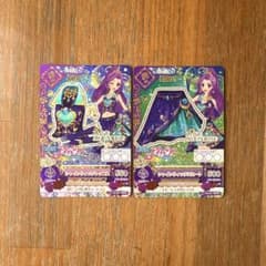 アイカツ カード ラブムーンライズ 2枚セット 神崎美月　シャインウィッチのサムネイル