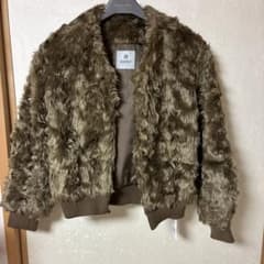 新品タグ付き　ナノユニバース Fカール　ショートブルゾン 36 S