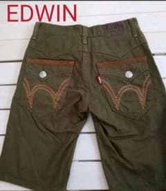 EDWIN ハーフパンツ ハーフデニム ☆メンズS☆28インチのサムネイル
