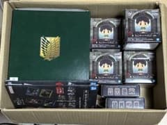 き*ん様 進撃の巨人 一番くじ　壁の外の世界　D賞ちょこのっこステッカーアクスタのサムネイル