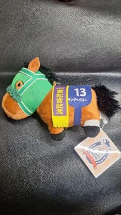 サラコレ ボールチェーンマスコットぬいぐるみ(タグ付き)キングヘイロー号 激レア サラコレ ボールチェーンマスコットぬいぐるみ(タグ付き)キング