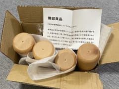 無印　脚・ソファ本体用　ナチュラル　4本組　ソファの脚のみのサムネイル