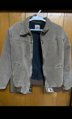 【美品】carhartt カーハート　ダックジャケット　アウター　ブラウンのサムネイル