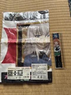 【新品未開封】ガールズ＆パンツァー スポーツタオル 定規セットのサムネイル