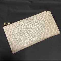 ■値下げ■パイソン柄ロングウォレットのサムネイル