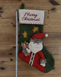 クリスマス　靴下　サンタ　オーナメント