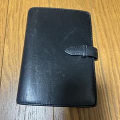 COMME CA DU MODE システム手帳カバー ブラック 6穴のサムネイル