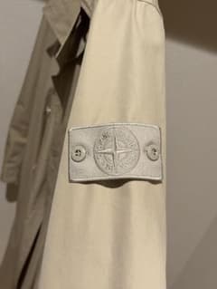 STONE ISLAND Ghost Logo トレンチコート - メルカリ